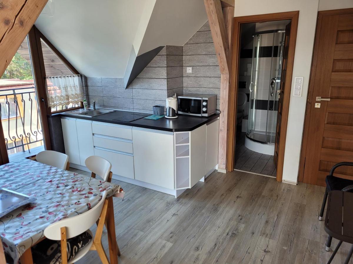 Renatka Przy Plazy Apartment Unieście Exterior foto